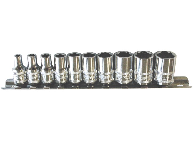 SP - 10PC 1/4 DR 6PT METRIC SOCKET SET 